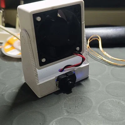 Máy hút khói hàn 3D mini siêu tiện lợi với quạt 4020