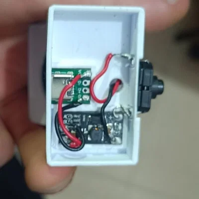 Máy hút khói hàn 3D mini siêu tiện lợi với quạt 4020