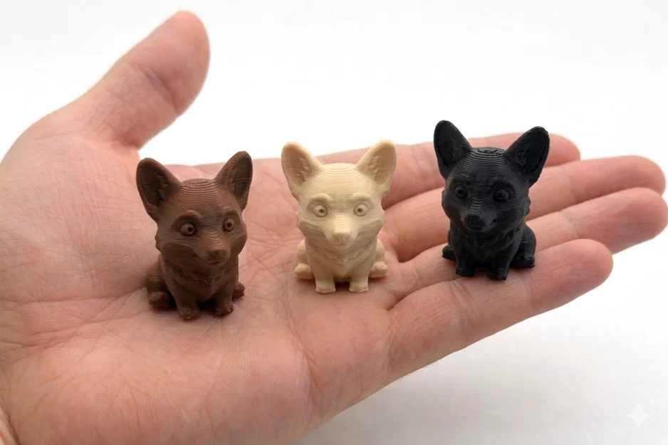 Corgi Mini Dễ Thương | Mô Hình Chó Nhỏ - Image 1