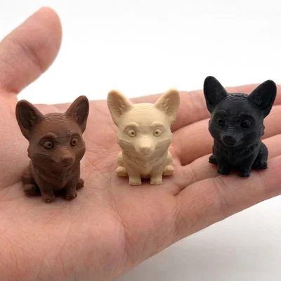 Corgi Mini Dễ Thương | Mô Hình Chó Nhỏ