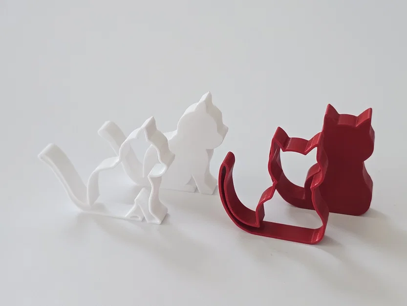 Mô hình Neko Cat Silhouette Stands - Bộ 6 hình bóng mèo - Image 8