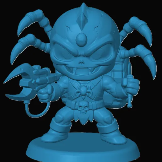 Mô hình Webstor phong cách Chibi (Masters of the Universe) - File in 3D - Image 1
