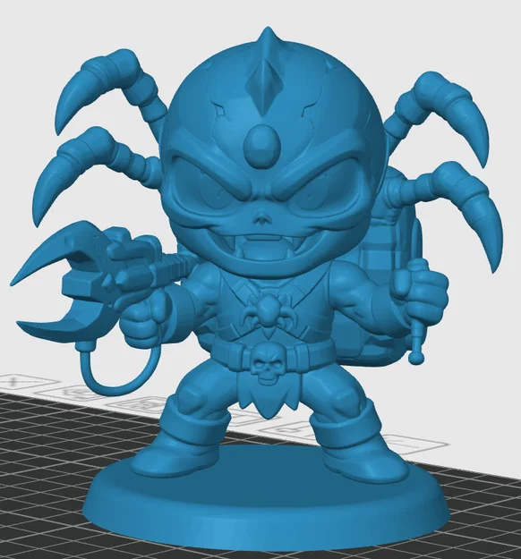 Mô hình Webstor phong cách Chibi (Masters of the Universe) - File in 3D - Image 2
