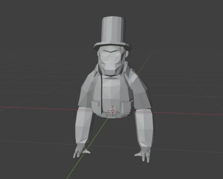 Mô hình chú khỉ Gorilla Tag VR in 3D độc đáo - Image 1