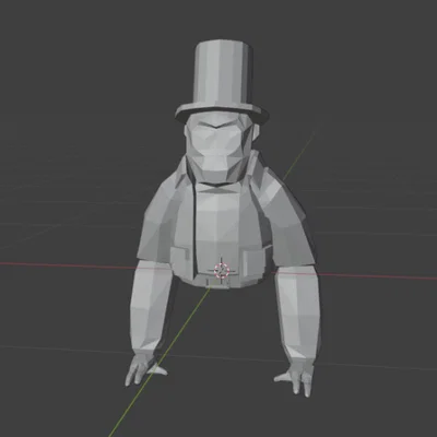 Mô hình chú khỉ Gorilla Tag VR in 3D độc đáo