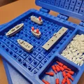 Trò chơi Hải chiến (Battleship) với Hộp đựng: Phiên bản Tiếng Anh & Cyrillic - Thumbnail 2