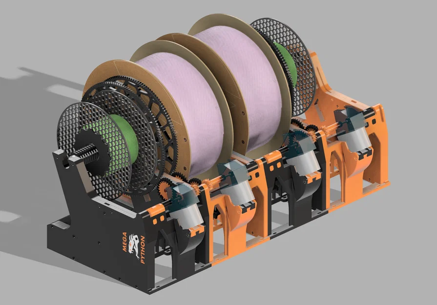 Mega Python - Hệ thống AMS tối thượng cho Bambu Lab - Image 1