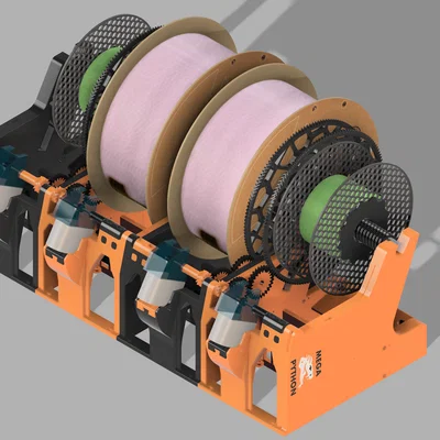 Mega Python - Hệ thống AMS tối thượng cho Bambu Lab