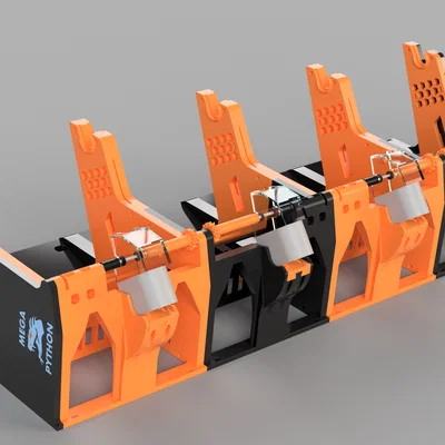 Mega Python (Bản Remix 5 Kg) - Nâng cấp tối ưu cho Bambu Lab AMS