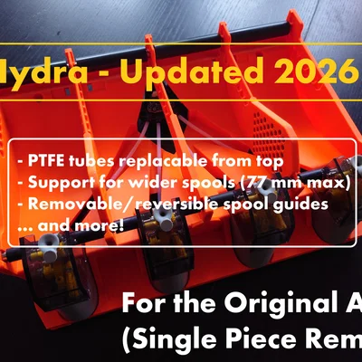 Hydra - Nâng cấp AMS Bambu Lab (Dạng nguyên khối - Dành cho máy in khổ lớn)