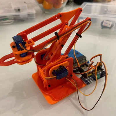 Phiên bản in 3D của cánh tay robot MeArm phiên bản 3.0