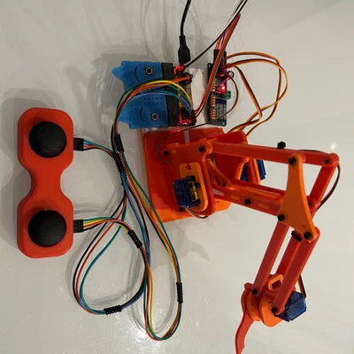 Phiên bản in 3D của cánh tay robot MeArm phiên bản 3.0