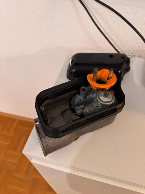 Đế đệm Venturi (Venturi Spacer) cho Vespa P200E/PX200 - Image 3