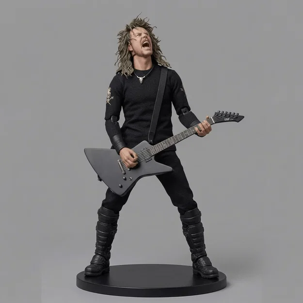 Mô hình 3D James Hetfield Metallica - Enter the Sandman - Image 1