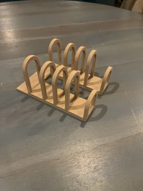 Giá đỡ thớt thiết kế vòm (Cutting Board Organizer) - In 3D tiện ích - Image 1