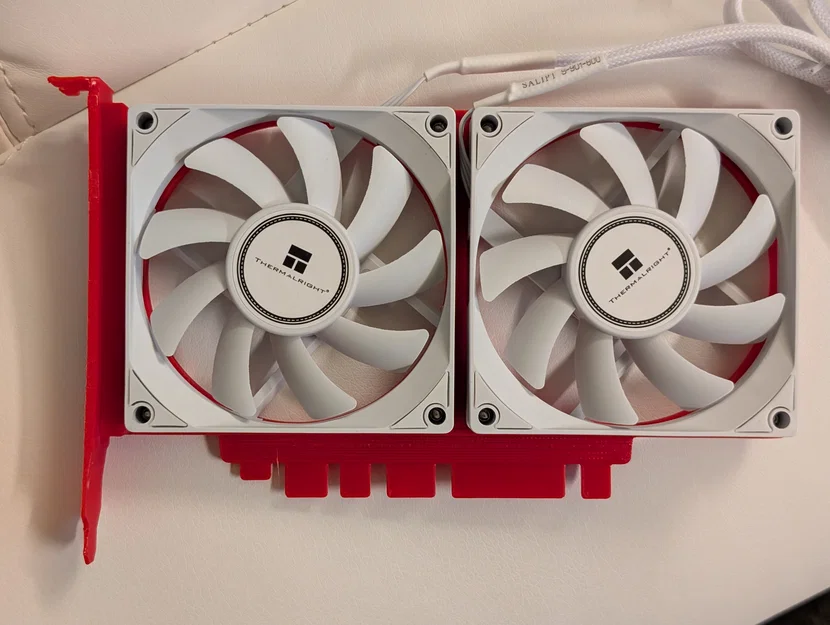 Giá Đỡ Quạt 80mm Cho Khe PCIe - Image 2