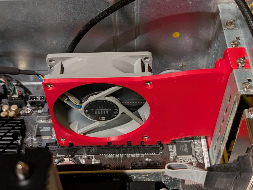 Giá Đỡ Quạt 80mm Cho Khe PCIe - Image 4