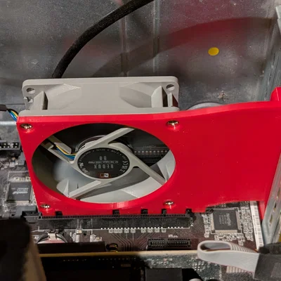 Giá Đỡ Quạt 80mm Cho Khe PCIe