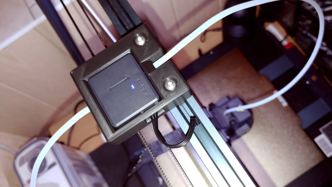 Ngàm gắn và dẫn hướng cảm biến sợi nhựa cho Elegoo Neptune 3/4 - Image 1