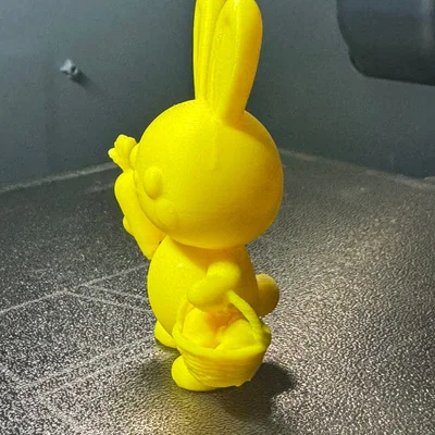 Mô hình chú thỏ Phục sinh 3D đáng yêu (Easter Bunny) - In 3D dễ dàng