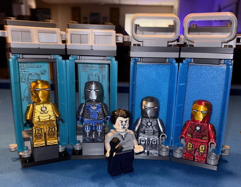 Mô hình Iron Man Armory Alcove theo tỉ lệ Action-sized (2.5:1) - Image 1