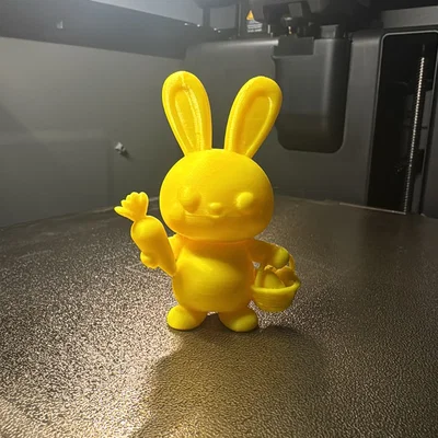 Mô hình chú thỏ Phục sinh 3D đáng yêu (Easter Bunny) - In 3D dễ dàng