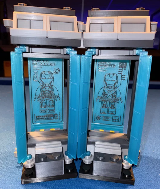 Mô hình Iron Man Armory Alcove theo tỉ lệ Action-sized (2.5:1) - Image 3