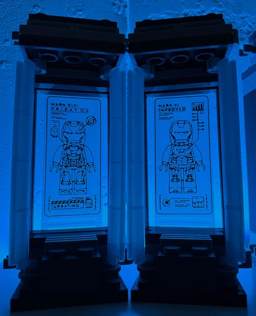 Mô hình Iron Man Armory Alcove theo tỉ lệ Action-sized (2.5:1) - Image 6