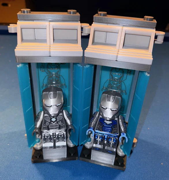 Mô hình Iron Man Armory Alcove theo tỉ lệ Action-sized (2.5:1) - Image 7