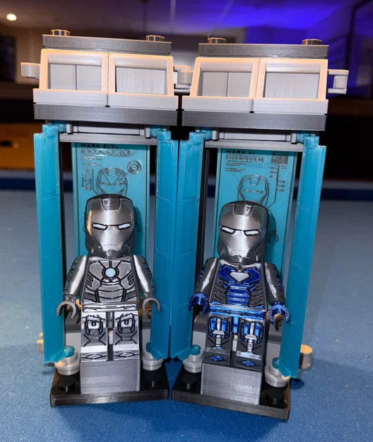 Mô hình Iron Man Armory Alcove theo tỉ lệ Action-sized (2.5:1) - Image 9