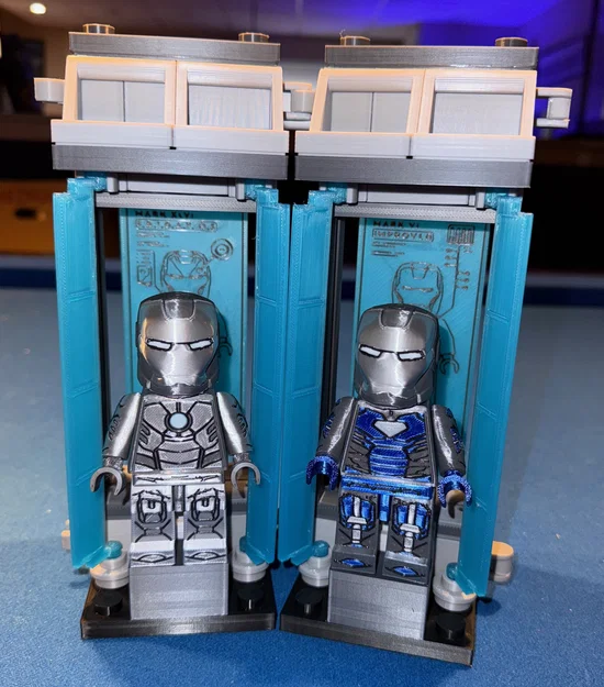 Mô hình Iron Man Armory Alcove theo tỉ lệ Action-sized (2.5:1) - Image 11