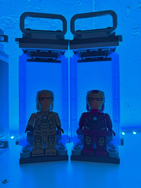 Mô hình Iron Man Armory Alcove theo tỉ lệ Action-sized (2.5:1) - Image 12