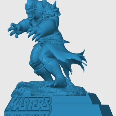 Mô hình tượng Beastman phong cách Masters of the Universe (File STL)