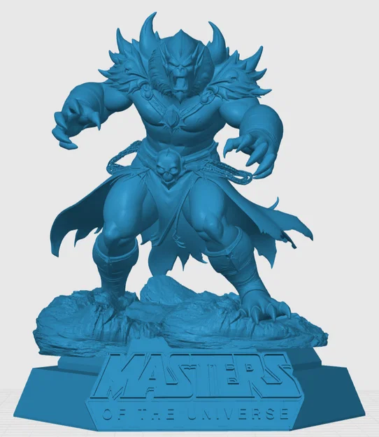 Mô hình tượng Beastman phong cách Masters of the Universe (File STL) - Image 3
