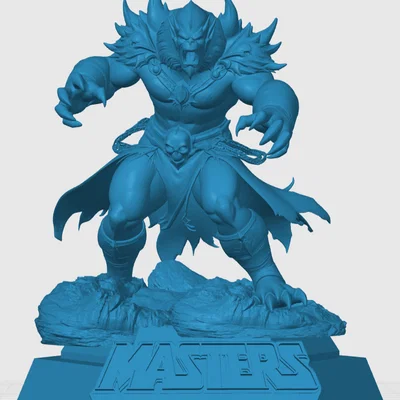Mô hình tượng Beastman phong cách Masters of the Universe (File STL)