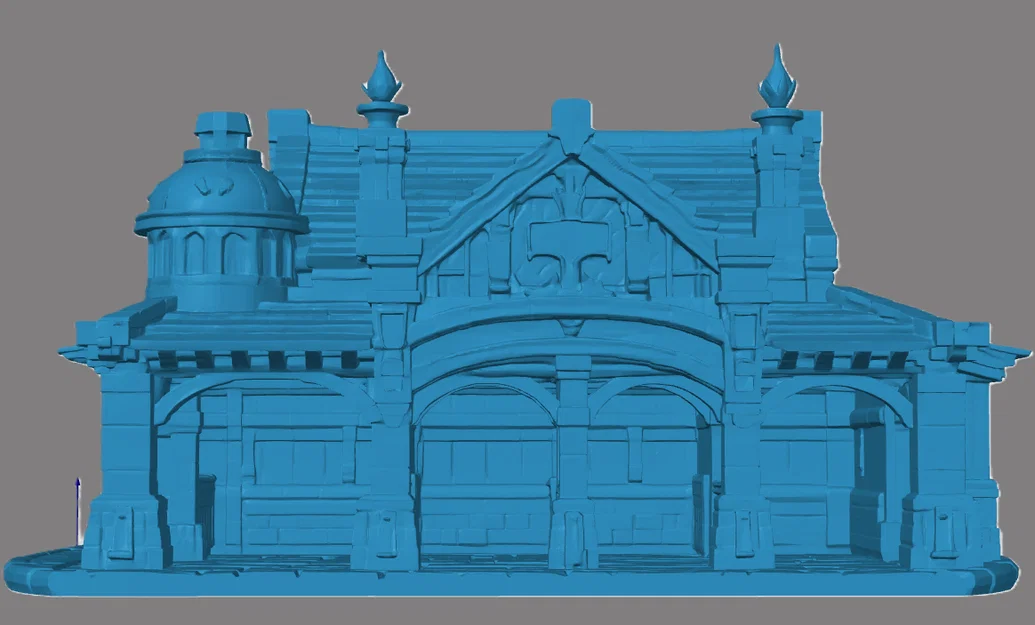 Mô hình Chuồng Ngựa Lùn (Dwarven Stables) dùng cho sa bàn - Image 1