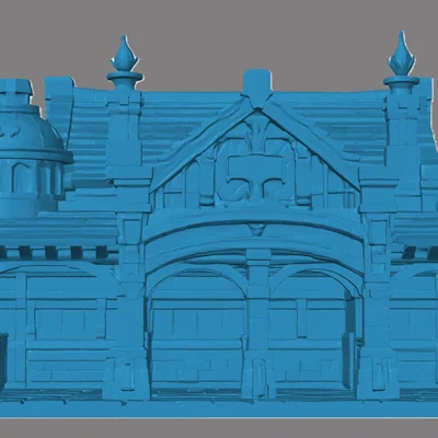 Mô hình Chuồng Ngựa Lùn (Dwarven Stables) dùng cho sa bàn