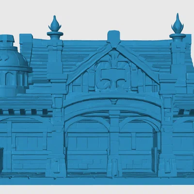 Mô hình Chuồng Ngựa Lùn (Dwarven Stables) dùng cho sa bàn