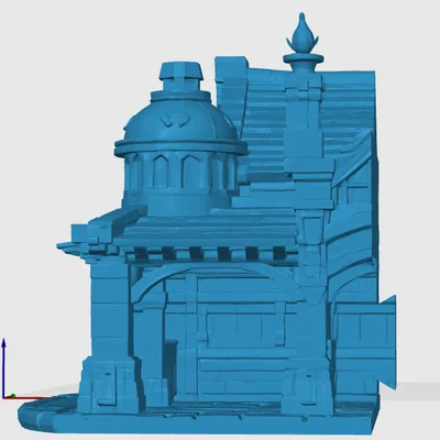 Mô hình Chuồng Ngựa Lùn (Dwarven Stables) dùng cho sa bàn