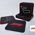 Bộ đế lót ly đường đua Formula 1 | 6 đường đua huyền thoại - Thumbnail 1