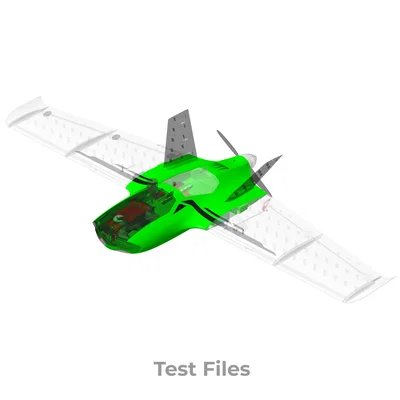 FPV Orca V3 800mm FPV Freestyle Wing - File Thử Nghiệm