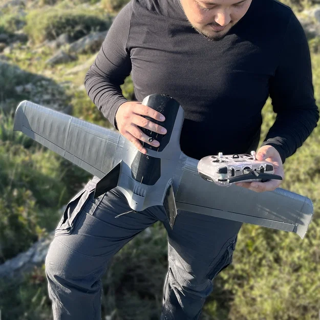 FPV Orca V3 800mm FPV Freestyle Wing - File Thử Nghiệm - Image 2