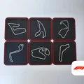 Bộ đế lót ly đường đua Formula 1 | 6 đường đua huyền thoại - Thumbnail 5