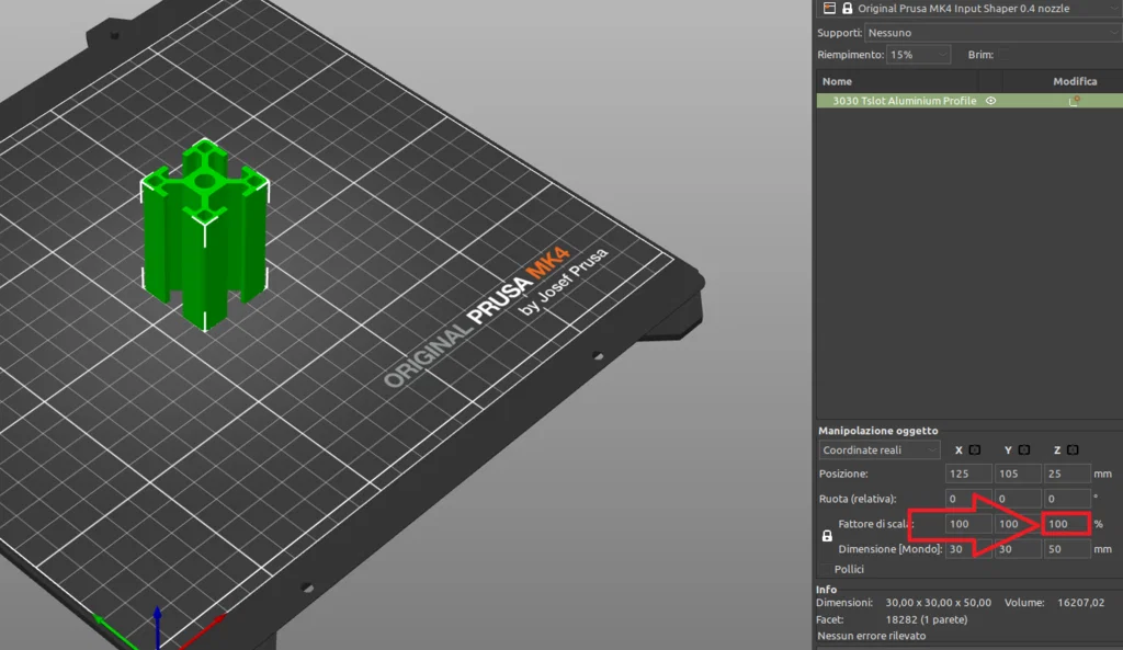 Nhôm định hình 3030 T-slot - Chỉnh tỷ lệ trục Z để thay đổi chiều dài - Image 4
