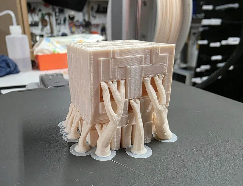 Mô hình đầu lâu phong cách khối hộp Minecraft ấn tượng - Image 6