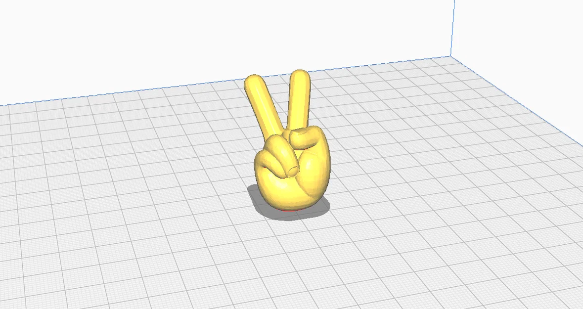 Phụ kiện hạt nút hình ngón tay Peace trang trí dây áo Hoodie - Image 4