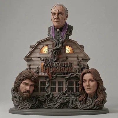 Mô hình trang trí 3D The Amityville Horror 1982 độc đáo