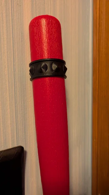 Vòng Đai Gai Trang Trí Gậy Bóng Chày Cosplay - Phụ Kiện In 3D Độc Đáo - Image 1