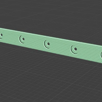 Thanh cố định 6 ổ cứng (6 Bay Drive Stabiliser) in 3D cực gọn