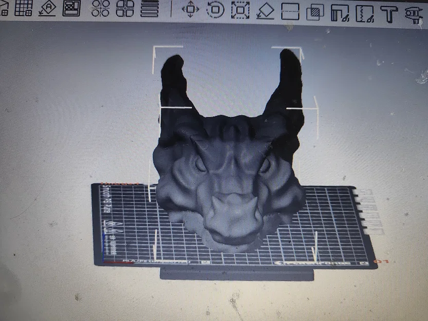 Đầu rồng độc đáo cho robot Otto - Tùy biến mô hình in 3D - Image 1